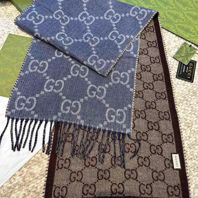 GUCCI 26S SCARF IN CASHMERE 316615