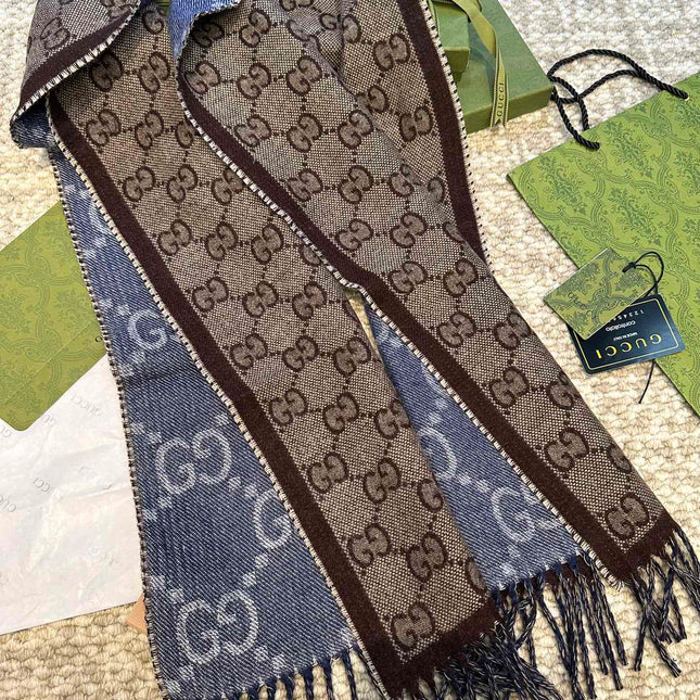 GUCCI 26S SCARF IN CASHMERE 316615
