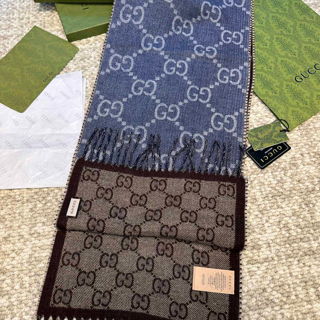 GUCCI 26S SCARF IN CASHMERE 316615