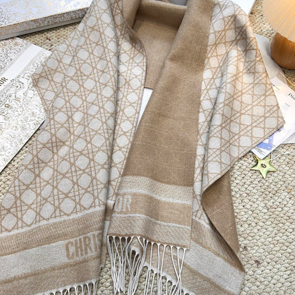 DIOR 26S SCARF 202CM IN CASHMERE 136515