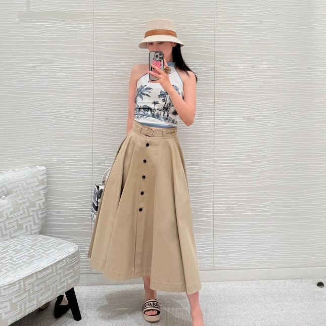 DIOR 25S A-LINE SKIRT 220699