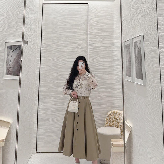 DIOR 25S A-LINE SKIRT 220699