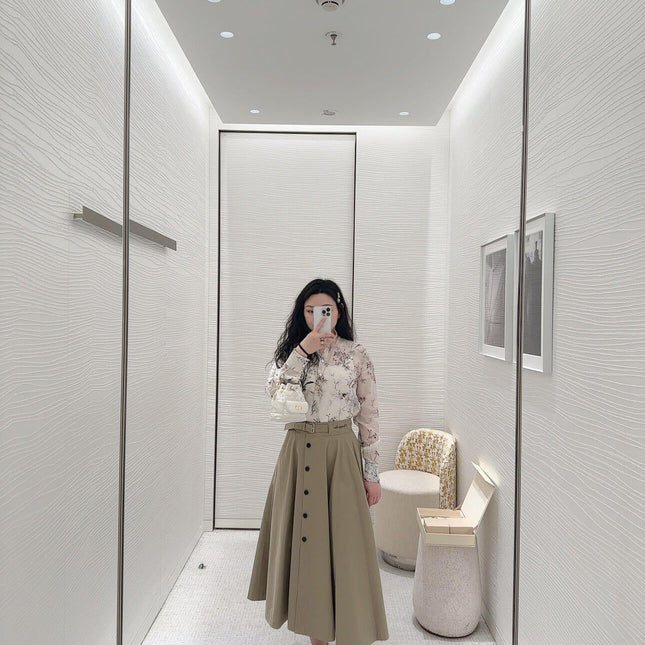DIOR 25S A-LINE SKIRT 220699
