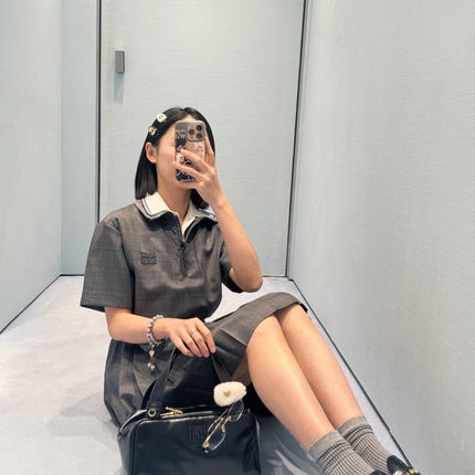 MIUMIU PLEATED DRESS STYLE 19