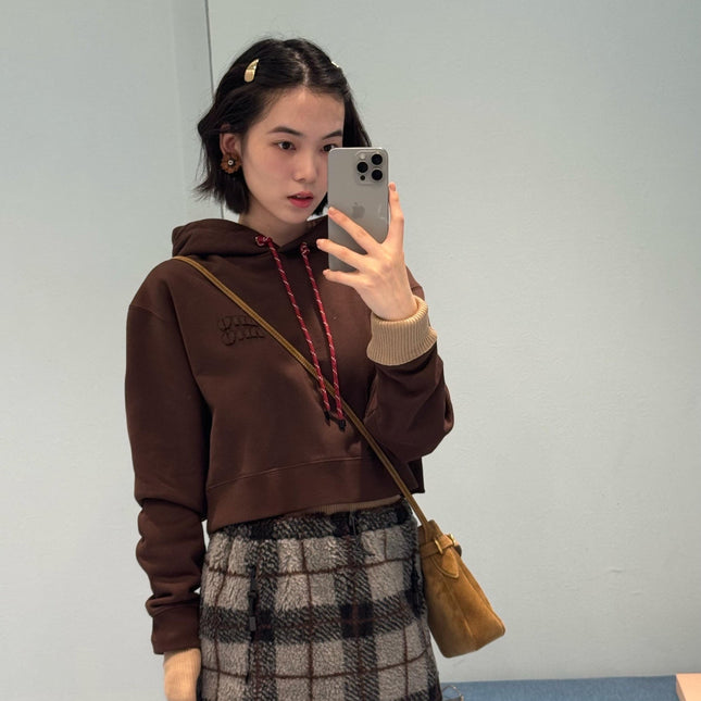 MIUMIU PLAID MINI SKIRT STYLE 655