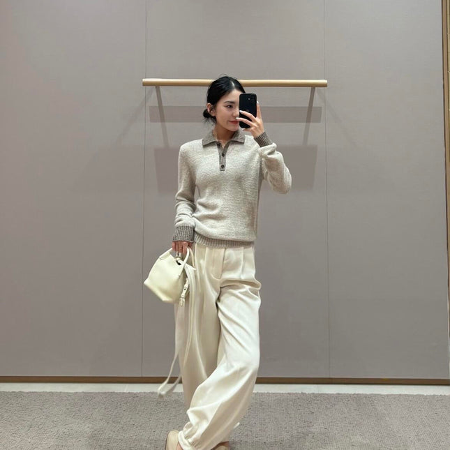 LP 26S CASHMERE POLO SWEATER 570