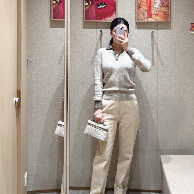 LP 26S CASHMERE POLO SWEATER 570