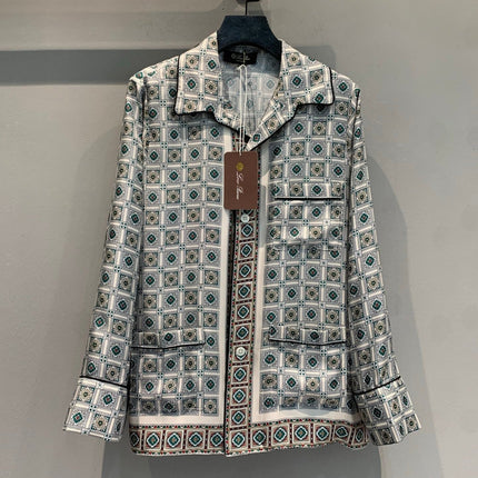 LORO PIANA 26S SILK SHIRT 686