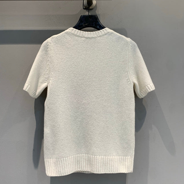 DIOR 26S SHORT-SLEEVE SWEATER 1161