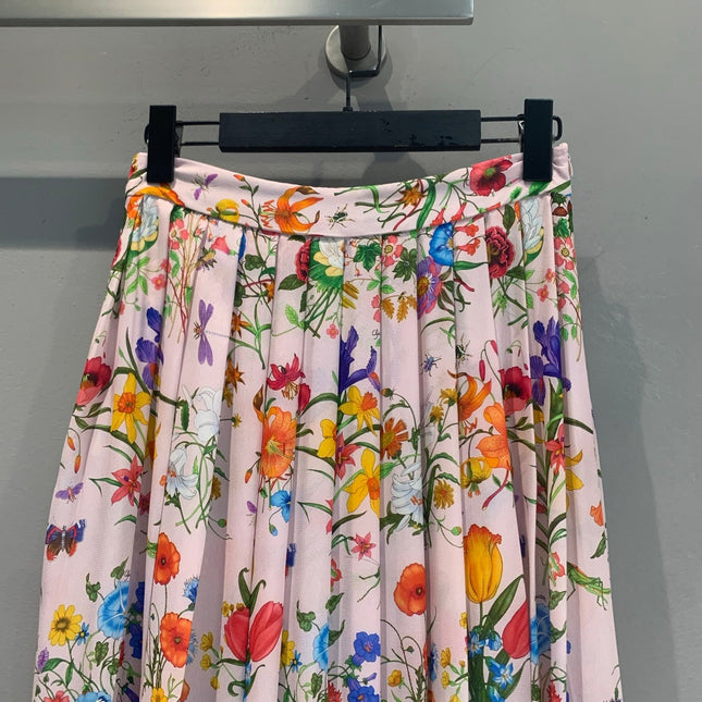GUCCI 26S PLEATED MIDI SKIRT 447