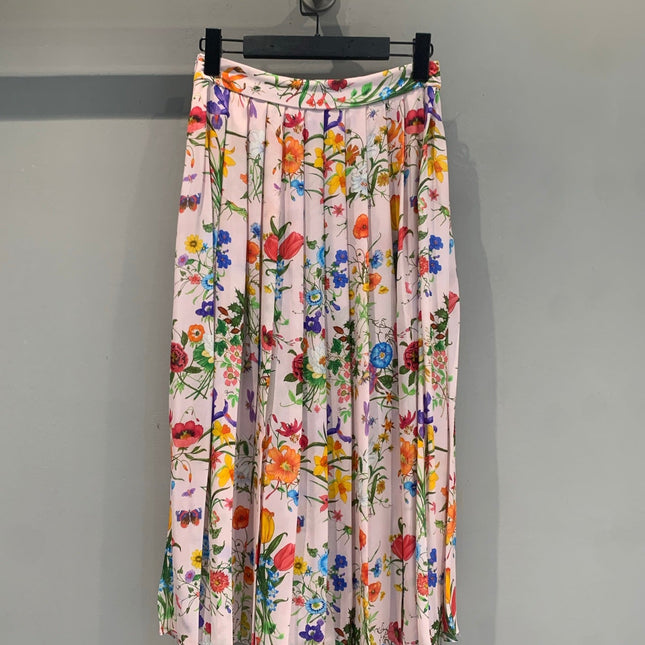 GUCCI 26S PLEATED MIDI SKIRT 447