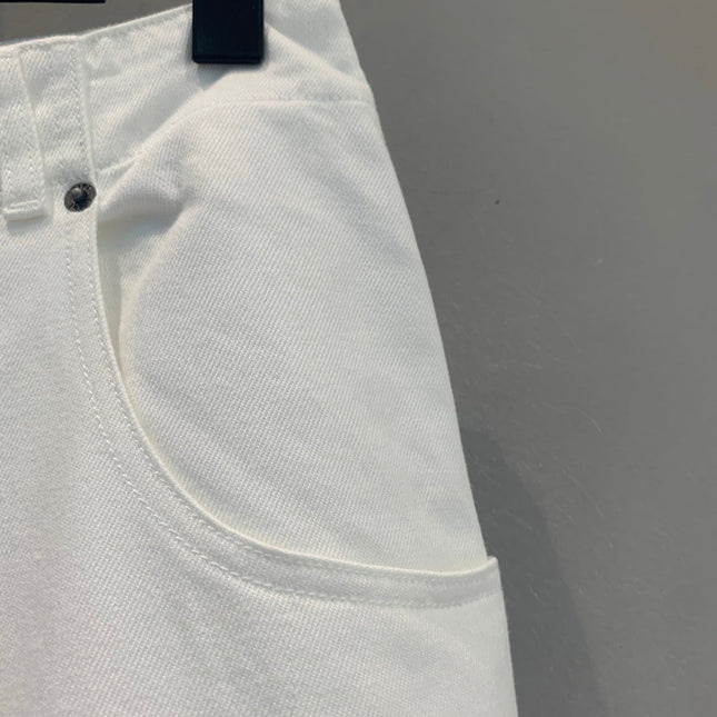 LOEWE 26S CURVED-LEG CARGO PANTS 549