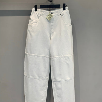 LOEWE 26S CURVED-LEG CARGO PANTS 549