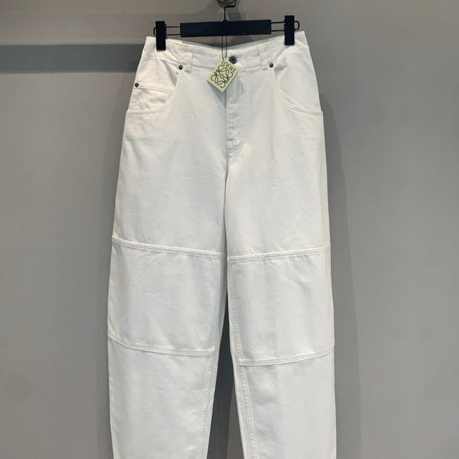 LOEWE 26S CURVED-LEG CARGO PANTS 549