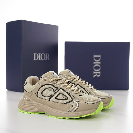 CD B30 SNEAKER TAN MESH FABRIC