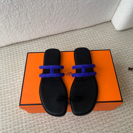 GEORGIA SANDALS BLACK MIX ADMIRAL CALFSKIN