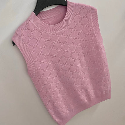 GUCCI 26S SLEEVELESS KNIT TOP 533