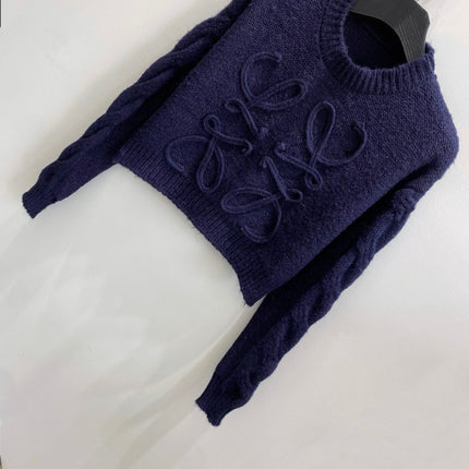 LOEWE 26S CABLE-KNIT SWEATER 619