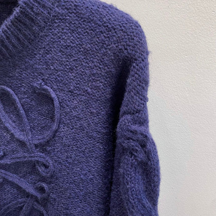 LOEWE 26S CABLE-KNIT SWEATER 619