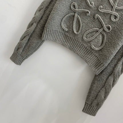 LOEWE 26S CABLE-KNIT SWEATER 620