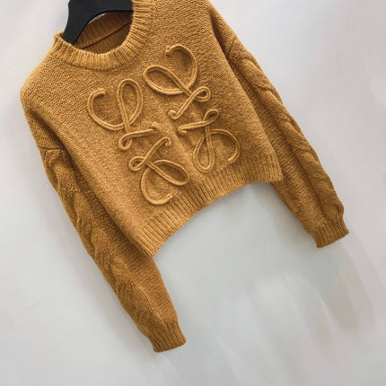 LOEWE 26S CABLE-KNIT SWEATER 621
