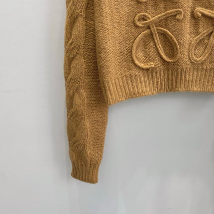 LOEWE 26S CABLE-KNIT SWEATER 621