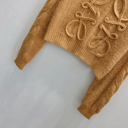 LOEWE 26S CABLE-KNIT SWEATER 621