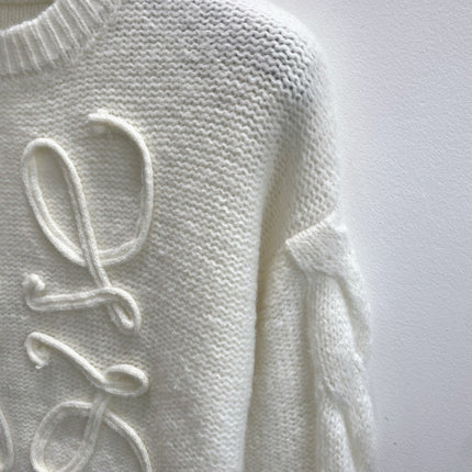 LOEWE 26S CABLE-KNIT SWEATER 622
