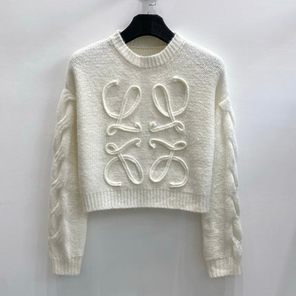 LOEWE 26S CABLE-KNIT SWEATER 622