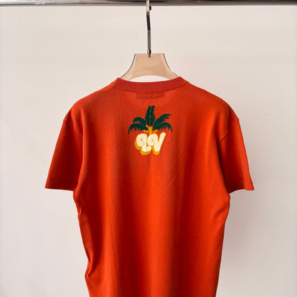 LV 25 T- Shirt Orange Cotton 232738