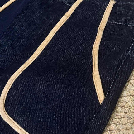 MIUMIU SLIM-STRAIGHT STRETCH PANTS 532