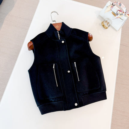 HERMES 25S SLEEVELESS JACKET 121