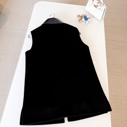 HERMES 25S SLEEVELESS VEST JACKET 476