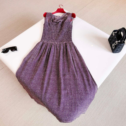 RALPH LAUREN 26S PLEATED DRESS 375
