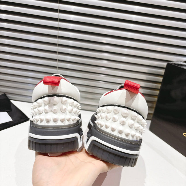 CL SNEAKER IN BLACK AND WHITE CALFSKIN 323158