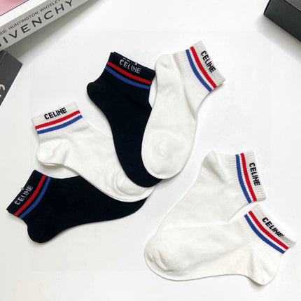 CELINE 26S ANKLE SOCKS 527774 (1 BOX)