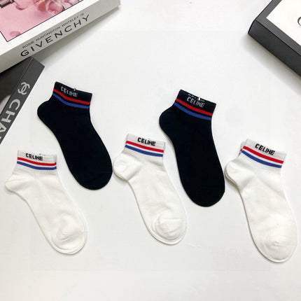 CELINE 26S ANKLE SOCKS 527774 (1 BOX)