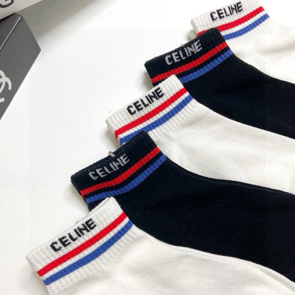 CELINE 26S ANKLE SOCKS 527774 (1 BOX)