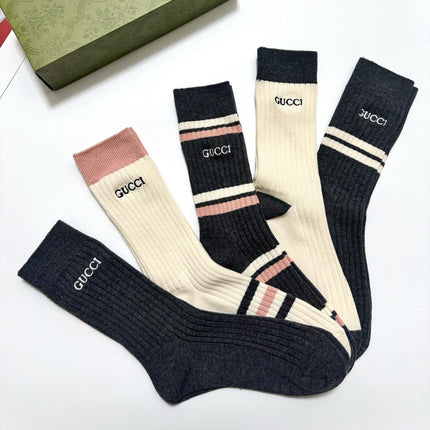 GUCCI 26S CREW SOCKS 403653 (1 BOX)