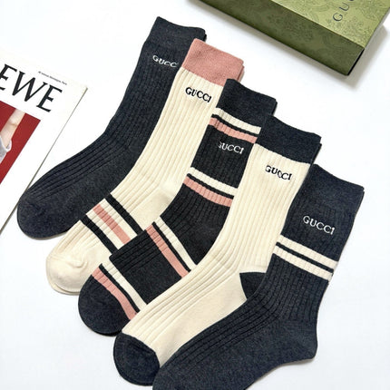 GUCCI 26S CREW SOCKS 403653 (1 BOX)