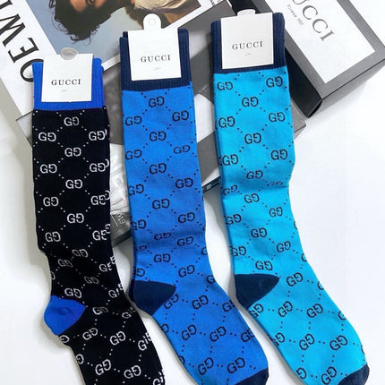 GUCCI 26S MID-CREW SOCKS 405364 (1 BOX)