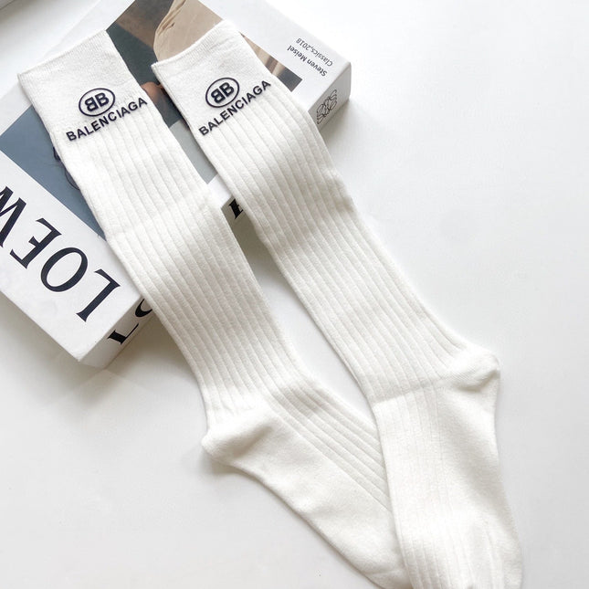 BALENCIAGA 26S CREW SOCKS 405382 (1 BOX)