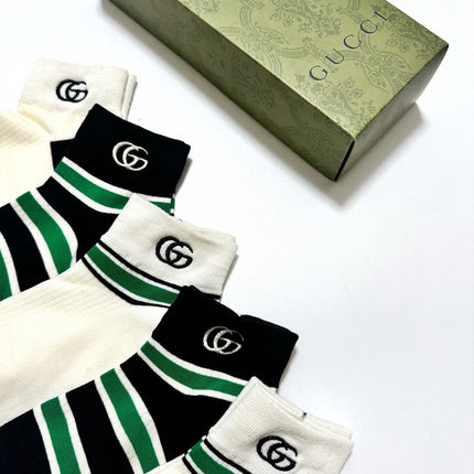 GUCCI 26S ANKLE SOCKS 407175 (1 BOX)