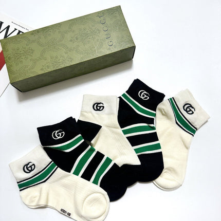 GUCCI 26S ANKLE SOCKS 407175 (1 BOX)
