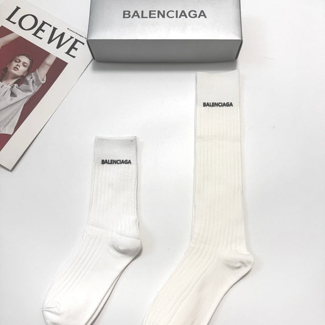 BALENCIAGA 26S CREW SOCKS 410301 (1 BOX)