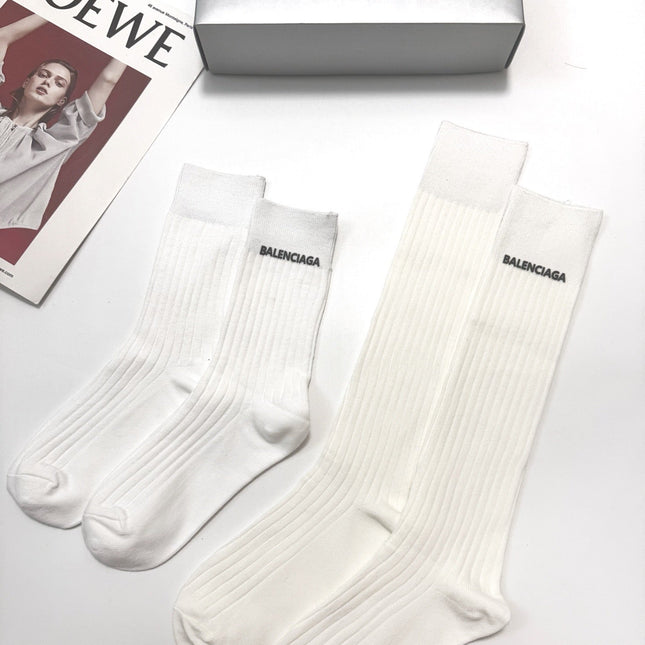 BALENCIAGA 26S CREW SOCKS 410301 (1 BOX)
