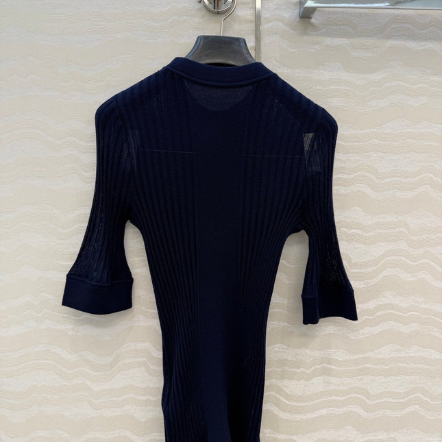 MIUMIU SHORT-SLEEVE SWEATER STYLE 839