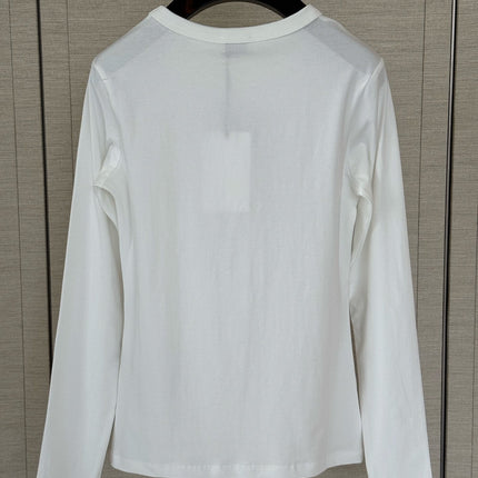 CELINE 26S LONG-SLEEVE CREWNECK T-SHIRT 562