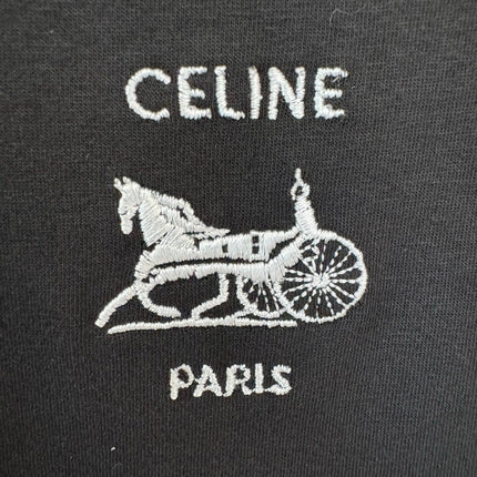 CELINE 26S LONG-SLEEVE CREWNECK T-SHIRT 561