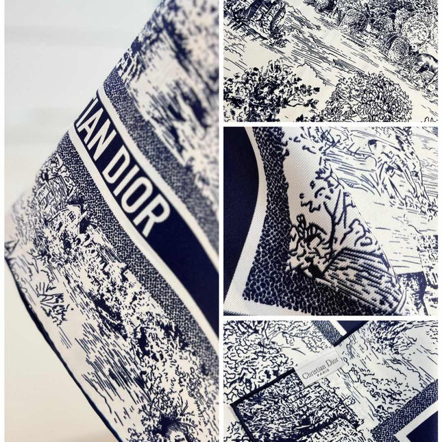 DIOR 26S SCARF 90CM IN SILK 198370